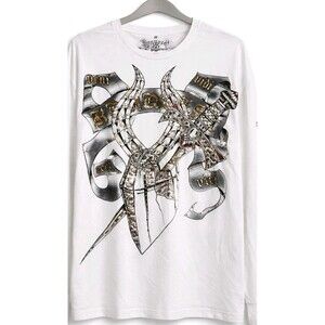 Konquest Shirt Mens Sz M Veni Vidi Vici Tee Tshirt Y2K Grunge Goth NEW L100